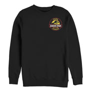 Men's Jurassic Park Ranger Logo Badge  Adult Sweatshirt