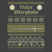 Men's Game of Thrones Christmas Valar Morghulis Sweater  Adult Sweatshirt