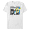 Men's MTV Boombox Retro Logo  Adult T-Shirt