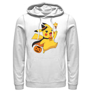 Men's Pokemon Halloween Pikachu Wizard  Adult Pull Over Hoodie