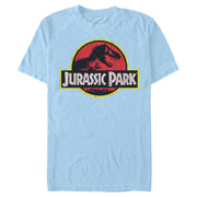 Men's Jurassic Park T Rex Logo  Adult T-Shirt