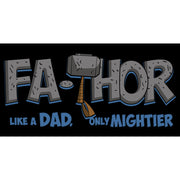 Men's Marvel Thor Fa-Thor Like a Dad Only Mightier  Adult Sweatshirt