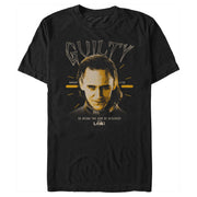 Men's Marvel Loki Guilty  Adult T-Shirt