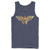 Men's Justice League Symbol Build Up Fill  Adult Tank Top