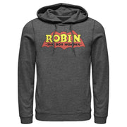 Men's Batman Logo Robin Boy Wonder  Adult Pull Over Hoodie