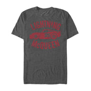 Men's Cars Lightning McQueen  Adult T-Shirt