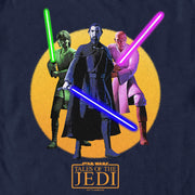 Men's Star Wars: Tales of the Jedi Lightsaber Jedis  Adult T-Shirt