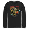 Men's Star Wars: The Book of Boba Fett Black Krrsantan  Adult Long Sleeve Shirt