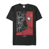 Men's Marvel Spider-Man: Homecoming Face  Adult T-Shirt