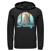 Men's Britney Spears Rainbow Star  Adult Pull Over Hoodie