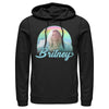 Men's Britney Spears Rainbow Star  Adult Pull Over Hoodie