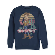 Men's Toy Story Hey Howdy Woody  Adult Sweatshirt