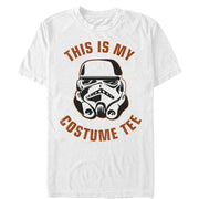 Men's Star Wars Halloween This is My Stormtrooper Costume  Adult T-Shirt