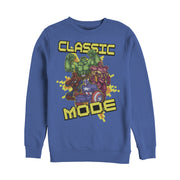 Men's Marvel Pixelated Classic Mode  Adult Sweatshirt