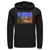 Men's The Simpsons Earth Capital  Adult Pull Over Hoodie