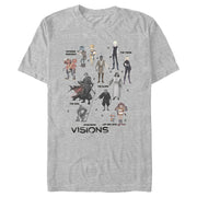 Men's Star Wars: Visions Episodes  Adult T-Shirt