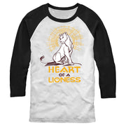 Men's Lion King Nala Heart of Lioness  Adult Baseball Tee