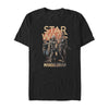 Men's Star Wars: The Mandalorian Grunge Character  Adult T-Shirt