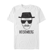 Men's Breaking Bad Heisenberg Sketch  Adult T-Shirt