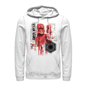 Men's Star Wars: The Rise of Skywalker Sith Trooper Schematic Detail  Adult Pull Over Hoodie