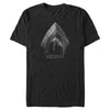 Men's Zack Snyder Justice League Aquaman Silver Logo  Adult T-Shirt