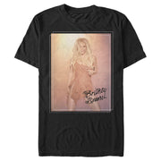 Men's Britney Spears Gradient Photo  Adult T-Shirt