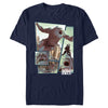 Men's Star Wars: The Book of Boba Fett Rancor Attack  Adult T-Shirt