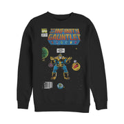 Men's Marvel Thanos Infinity Gauntlet Comic Book  Adult Sweatshirt