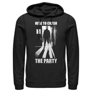 Men's Halloween II Michael Myers Crash the Party  Adult Pull Over Hoodie