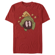 Men's Looney Tunes Marvin the Martian Head Spin  Adult T-Shirt