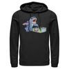 Men's Lilo & Stitch Record Scratch  Adult Pull Over Hoodie