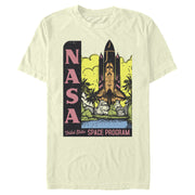 Men's NASA Vintage Space Program  Adult T-Shirt