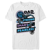 Men's Marvel Black Panther Dad You are Strong Smart Fearless  Adult T-Shirt