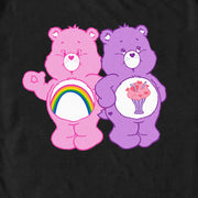 Men's Care Bears Chear Bear and Share Bear  Adult T-Shirt