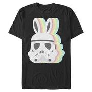 Men's Star Wars Easter Stormtrooper Pastel Easter Ears  Adult T-Shirt