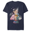 Men's Disney Princesses Mulan Anime Reflection  Adult T-Shirt