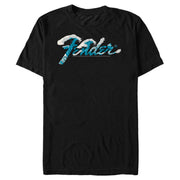 Men's Fender Wave Logo  Adult T-Shirt