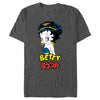 Men's Betty Boop Leopard Top Betty  Adult T-Shirt