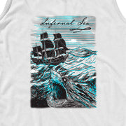 Men's Pirates of the Caribbean: Curse of the Black Pearl Infernal Sea  Adult Tank Top