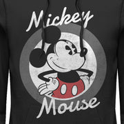 Men's Mickey & Friends Classic Circle  Adult Pull Over Hoodie