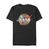 Men's NASA Planetary Swirl Logo  Adult T-Shirt