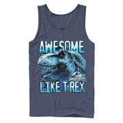 Men's Jurassic World: Fallen Kingdom Awesome T.Rex  Adult Tank Top