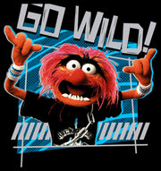 Men's The Muppets Animal Go Wild  Adult T-Shirt