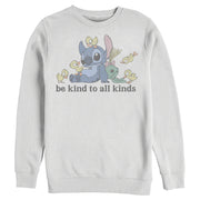 Men's Lilo & Stitch Be Kind to All Kinds  Adult Sweatshirt