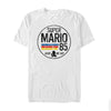 Men's Nintendo Super Mario Retro Rainbow Ring  Adult T-Shirt