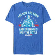 Men's GI Joe Knowing Is Half the Battle  Adult T-Shirt