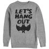 Women's CHIN UP Halloween Bat Hang Out  Adult Sweatshirt