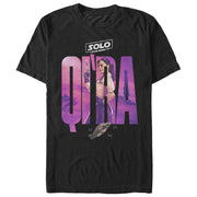 Men's Solo: A Star Wars Story Qi'ra Movie Poster  Adult T-Shirt