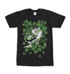 Men's Marvel St. Patrick's Day Hulk Clover Field  Adult T-Shirt