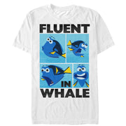 Men's Finding Dory Fluent in Whale  Adult T-Shirt